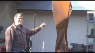 How to Rust Corten Steel Weathering Steel  Kevin Caron [upl. by Drawd632]