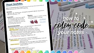 How to color code your notes [upl. by Drape219]