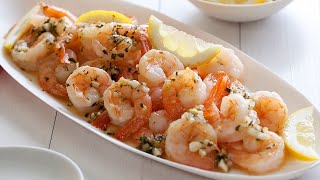 How to Make Shrimp Scampi  Food Network [upl. by Llerred438]