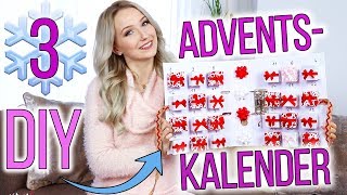 3 DIY ADVENTSKALENDER  40 IDEEN ZUM BEFÜLLEN TheBeauty2go [upl. by Nyrol478]