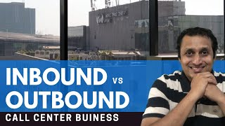 What is inbound and outbound call center  Difference  Call centre  Ameya Damle [upl. by Ury]