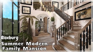 Bloxburg Mansion Luxurious Interiors [upl. by Abernon]