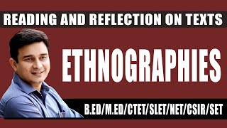 ETHNOGRAPHIES  ETHNOGRAPHIC RESEARCH [upl. by Eisseb]