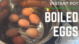 Boiled Eggs Instant Pot [upl. by Jana742]