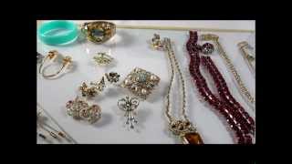 Beginners Guide to Reselling Vintage Costume Jewelry on Ebay  Part 1 Cherry Vintage 2013 [upl. by Shiller]