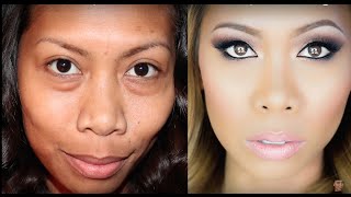 THE POWER OF MAKEUP HOW TO CONCEAL EXTREME BAGS [upl. by Indira717]