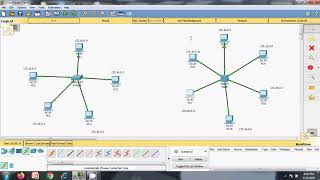 Cisco Packet Tracer Star Topology [upl. by Honora]