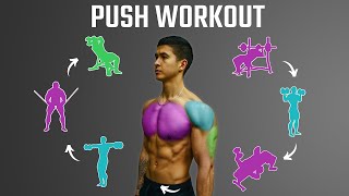 The Best ScienceBased PUSH Workout For Growth ChestShouldersTriceps [upl. by Thisbee]