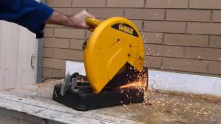 Metal Cutting Saw Cutting Steel Sound Effect with Video [upl. by Amsirak]