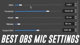 Best OBS Audio Settings To Stop Distorting on Stream [upl. by Odlamur]