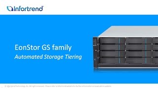 EonStor GS  Automated Storage Tiering [upl. by Tloh]