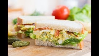 How to Make Perfect Hardboiled Eggs  Egg Salad Recipe [upl. by Mia527]