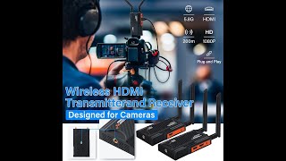 Wireless HDMI Transmitter and Receiver kit [upl. by Ximenes]