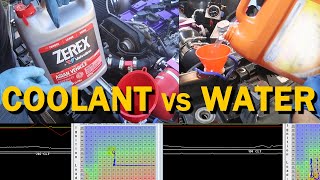 Water vs Coolant Temperature Test Which One is Better [upl. by Cappella]