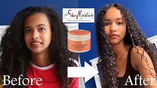 Shea Moisture Curl Enhancing Smoothie Review  Timitayo [upl. by Aneeuqal]