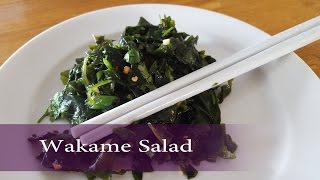 Seaweed Salad Recipe  Healthy Wakame Salad [upl. by Dunning787]