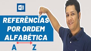 Como Colocar as Referências em Ordem Alfabética [upl. by Harmonia]