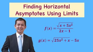 Finding Horizontal Asymptotes Using Limits [upl. by Gordie]