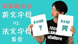 法语零基础 2 法文字母vs 英文字母 [upl. by Owena]