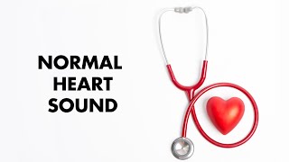 Normal Heart Sounds  MEDZCOOL [upl. by Hartzell739]