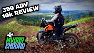 KTM 390 Adventure 10000km Owners Review [upl. by Jaquith556]