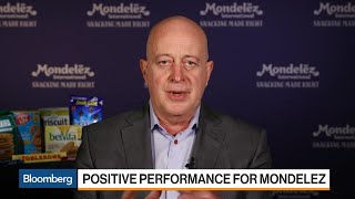 Mondelez CEO Aims for DoubleDigit Growth in China India [upl. by Tteltrab808]