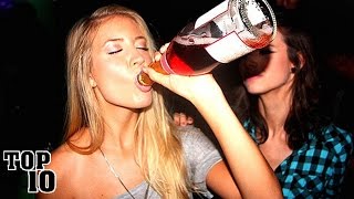 Top 10 Best Drinking Games At Parties [upl. by Abramson]