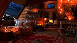 Thunderstorm with Heavy Rain Sounds for Sleep Study and Relaxation  Cozy Cabin Ambience  8 Hours [upl. by Citarella]