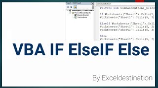 VBA if else statement with multiple conditions  Excel VBA [upl. by Kered125]