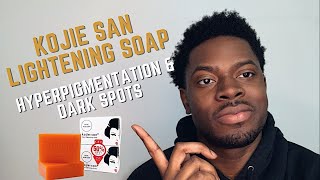 Kojie San Lightening Soap  Hyperpigmentation and Dark Spots [upl. by Alleunamme959]