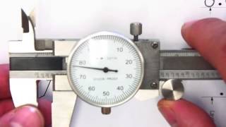 How to Read a Dial Caliper [upl. by Einaeg]