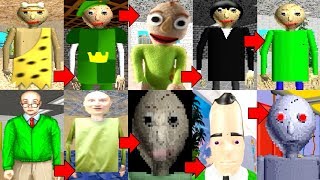 Evolution of Baldi in Baldis Basics 2019 [upl. by Caresa]