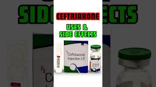 ceftriaxone uses and side effects shorts education neet [upl. by Novla]