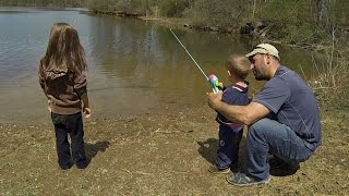 KIDS FISHING  A FEW TIPS amp TRICKS [upl. by Ellennod]