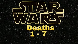 All main Star Wars deaths 17 [upl. by Tiloine]