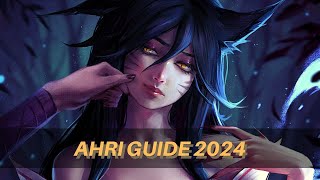 AHRI GUIDE 2024  Best ahri build and runes [upl. by Inihor576]