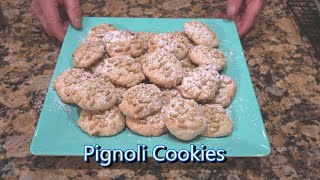 Italian Grandma Makes Pignoli Cookies [upl. by Lole]