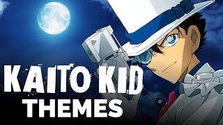 Detective Conan All Kaito Kid Themes 1996  2020 [upl. by Lyrrehs]