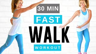 30 Minute LOSE WEIGHT Indoor Walking Workout For Women Over 50 Fabulous50s [upl. by Nahallac]