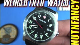 Wenger Classic Field Watch Swiss Quality Affordable [upl. by Bik55]