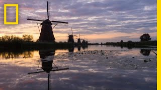 These 300YearOld Dutch Windmills Are Still Spinning Today  National Geographic [upl. by Letty]