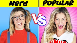 How to WIN a DATE Nerd Vs Popular Girl Challenge to Reveal Rebeccas Secret [upl. by Acireit]