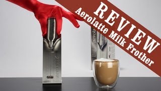 Aerolatte Milk Frother  Exclusive Review [upl. by Ahtabat544]