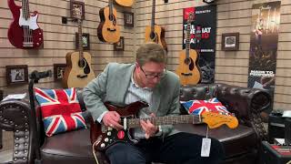 Squier Classic Vibe 70s Stratocaster Demonstration With James From Rimmers Music [upl. by Kernan]