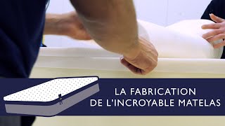 Tediber  La fabrication de lincroyable matelas [upl. by Zehcnas156]