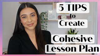 How To Create A Lesson Plan New Teacher [upl. by Keelia]