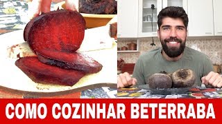 COMO COZINHAR BETERRABA EM 8 MINUTOS  COZINHA BÁSICA  Rafael Camargo [upl. by Ettenowtna3]