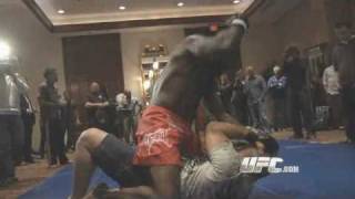 UFC 113 Kimbo Slice Open Workout [upl. by Dagna507]