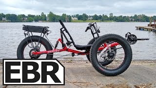 Electric Bike Technologies Electric FatTad Trike Review  3k [upl. by Wenger]