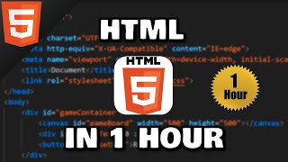 Learn HTML in 1 hour 🌎 [upl. by Madelina]